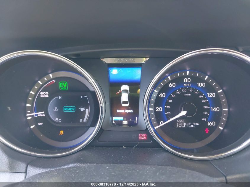 2013 HYUNDAI SONATA HYBRID LIMITED - KMHEC4A42DA076403