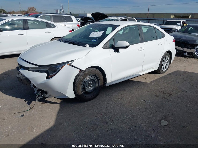 VIN 5YFEPMAE3MP246023 2021 TOYOTA COROLLA LE