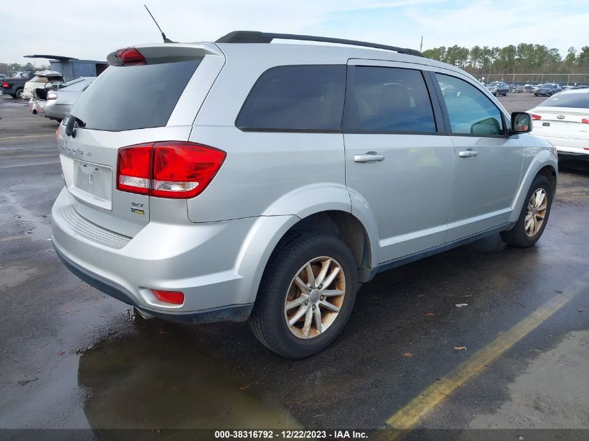 2014 DODGE JOURNEY SXT - 3C4PDCBG9ET115611