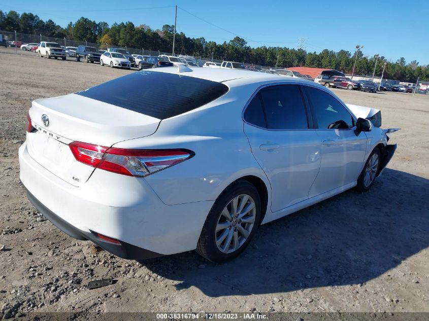 2020 TOYOTA CAMRY LE - 4T1C11AKXLU361986
