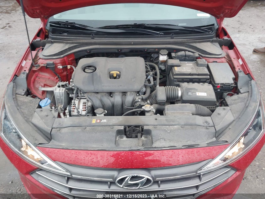 VIN KMHD74LF1KU762622 2019 HYUNDAI ELANTRA SE