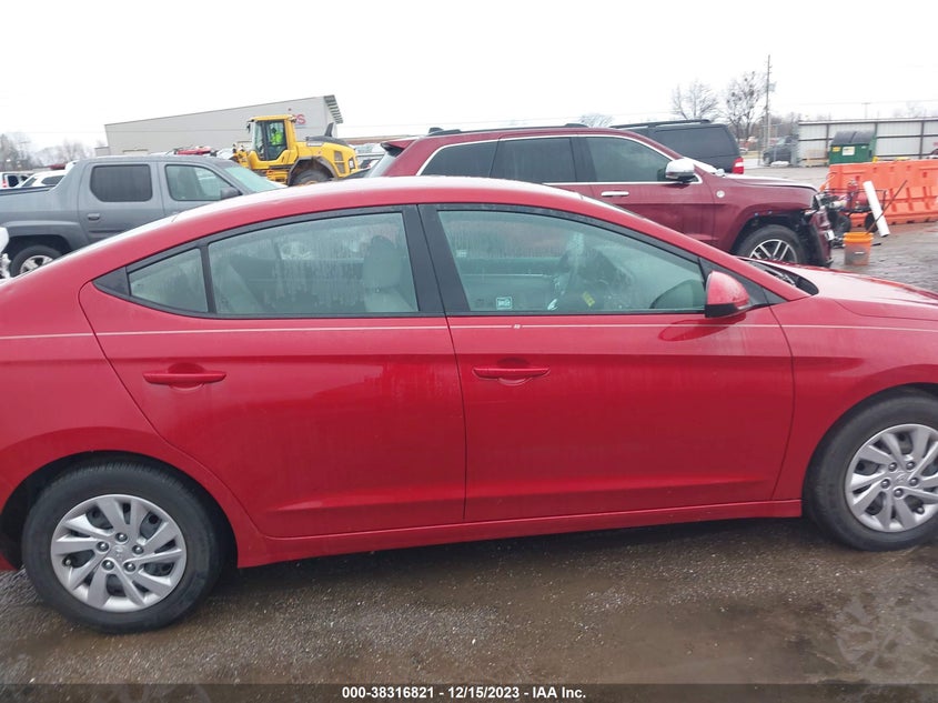 VIN KMHD74LF1KU762622 2019 HYUNDAI ELANTRA SE