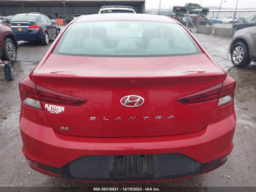 VIN KMHD74LF1KU762622 2019 HYUNDAI ELANTRA SE