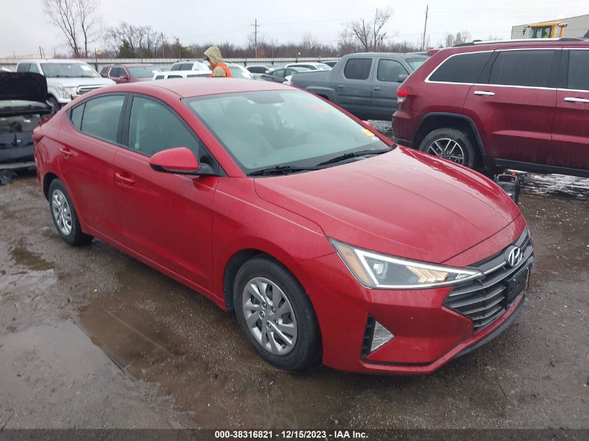VIN KMHD74LF1KU762622 2019 HYUNDAI ELANTRA SE