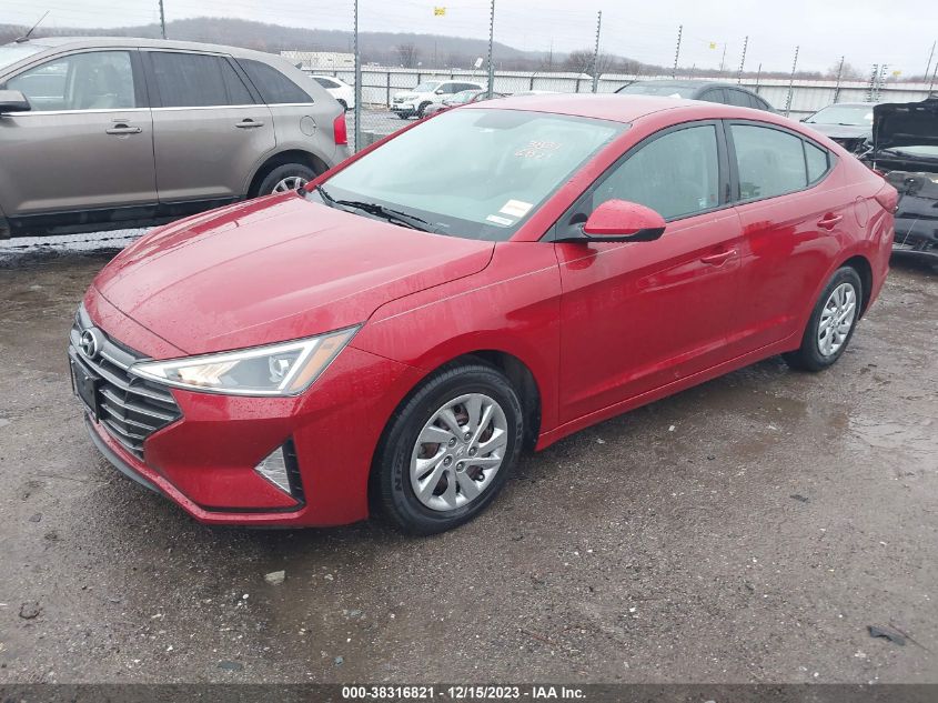 VIN KMHD74LF1KU762622 2019 HYUNDAI ELANTRA SE