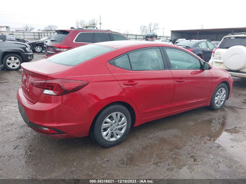 VIN KMHD74LF1KU762622 2019 HYUNDAI ELANTRA SE
