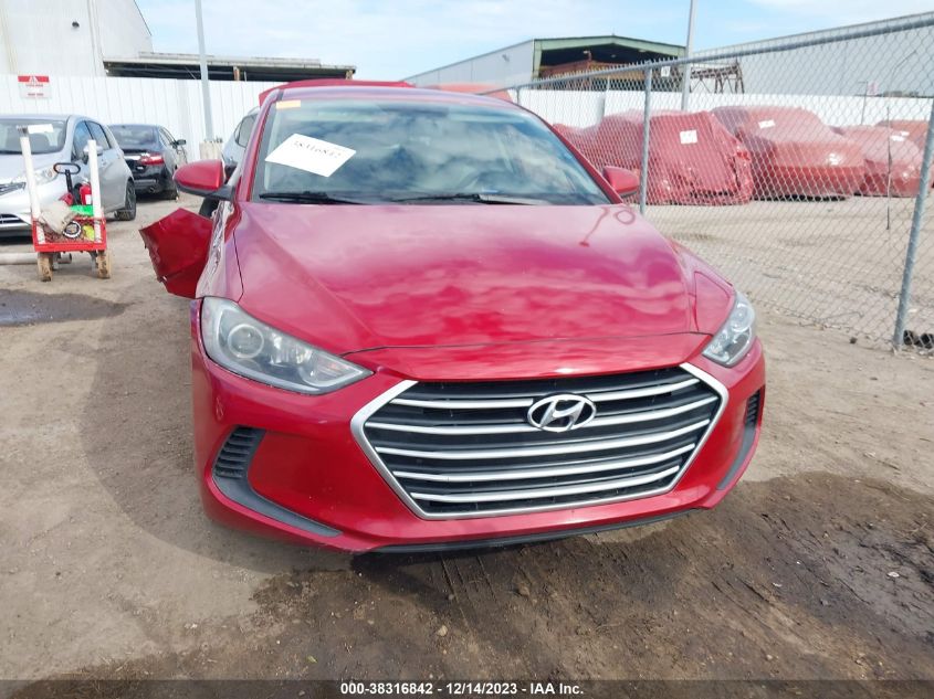 2017 HYUNDAI ELANTRA SE - 5NPD84LF8HH004510