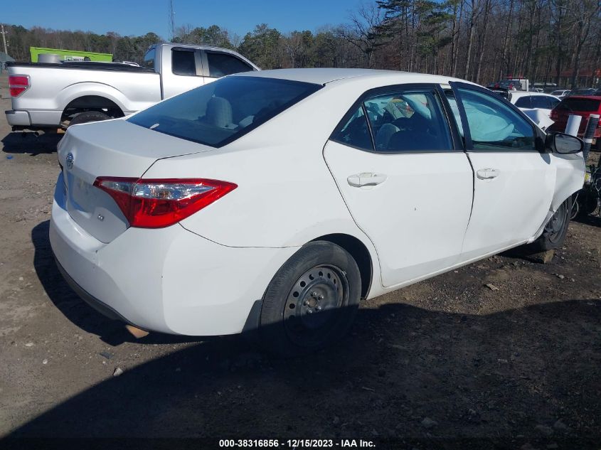 2014 TOYOTA COROLLA LE - 5YFBURHE4EP167234