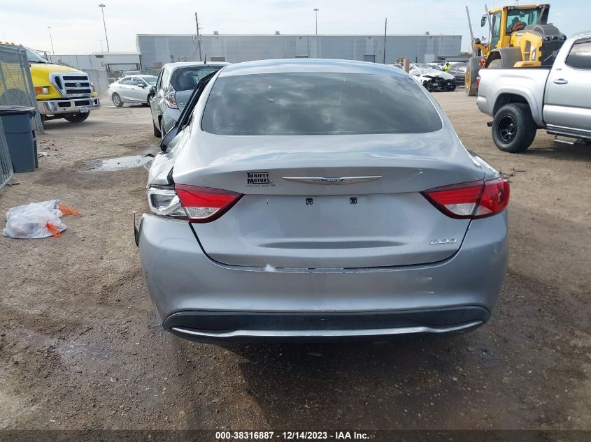 2015 CHRYSLER 200 LIMITED - 1C3CCCAB3FN652892
