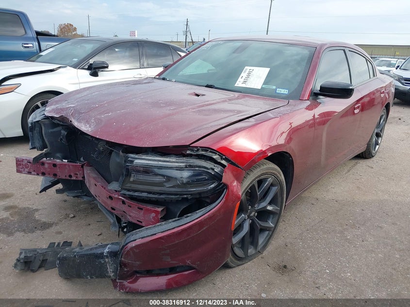 VIN 2C3CDXBG0LH134371 2020 DODGE CHARGER SXT RWD