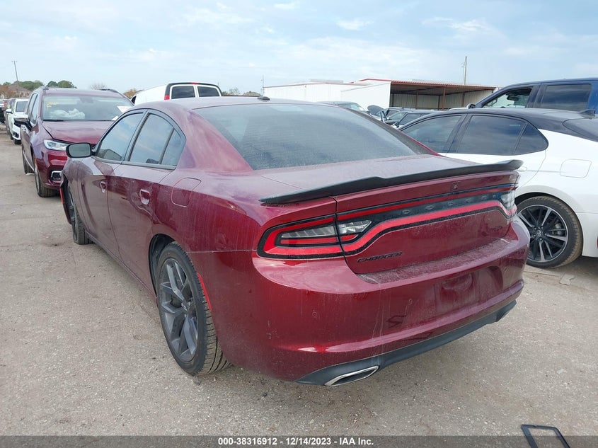 VIN 2C3CDXBG0LH134371 2020 DODGE CHARGER SXT RWD