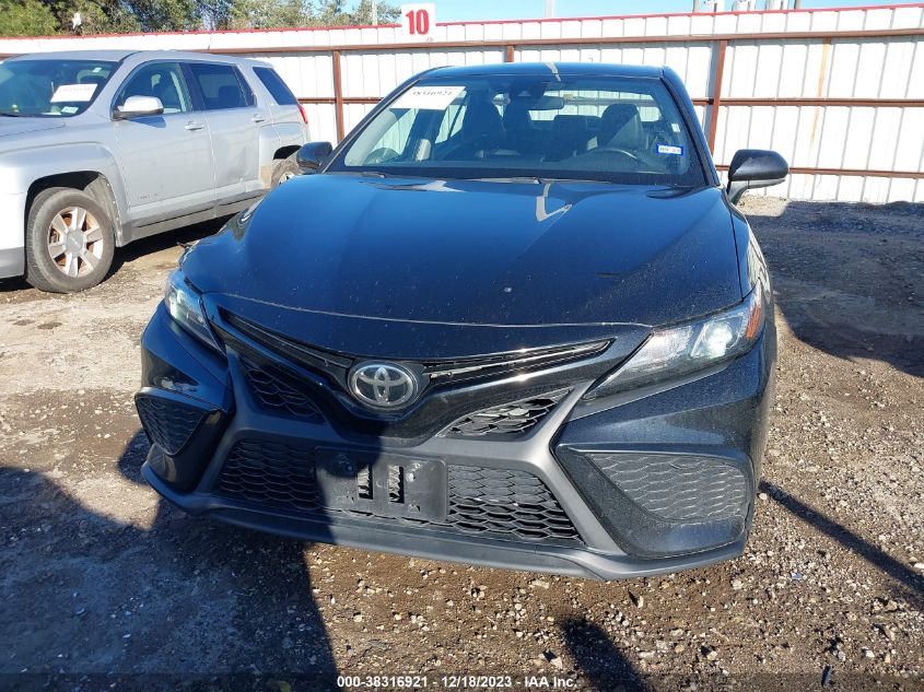 2021 TOYOTA CAMRY SE/SE NIGHT SHADE - 4T1G11AK0MU431031