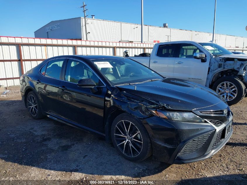 2021 TOYOTA CAMRY SE/SE NIGHT SHADE - 4T1G11AK0MU431031