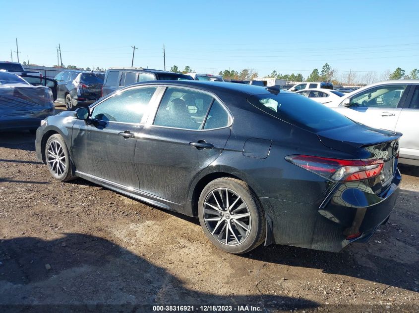 2021 TOYOTA CAMRY SE/SE NIGHT SHADE - 4T1G11AK0MU431031