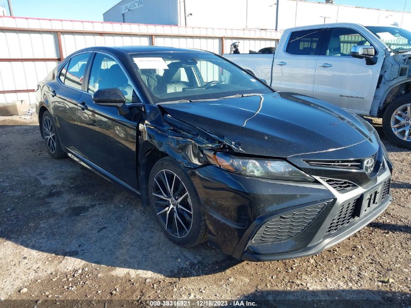 2021 TOYOTA CAMRY SE/SE NIGHT SHADE - 4T1G11AK0MU431031