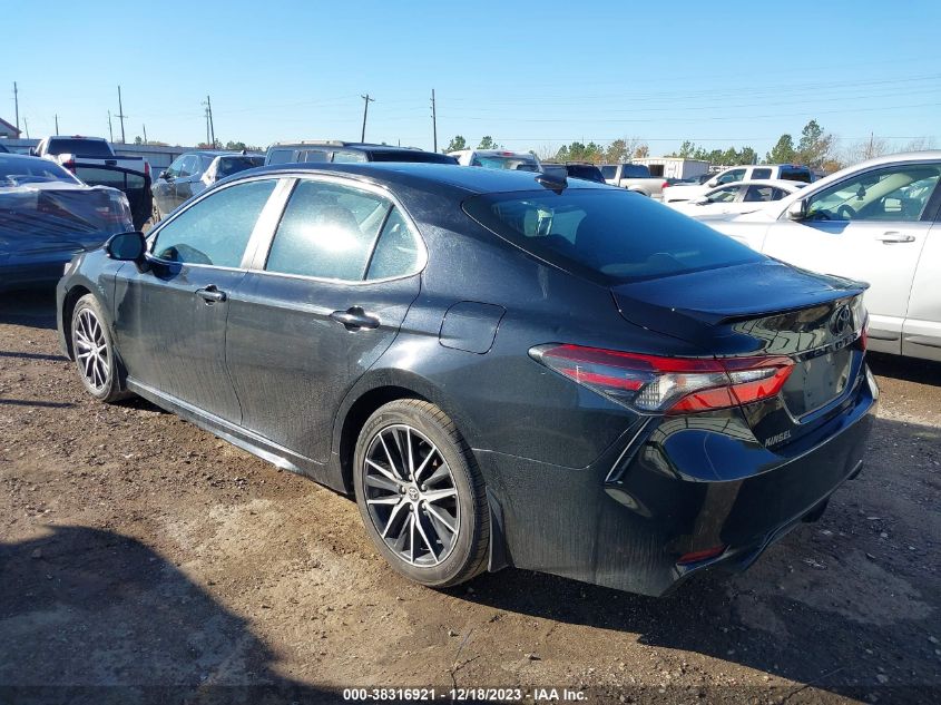2021 TOYOTA CAMRY SE/SE NIGHT SHADE - 4T1G11AK0MU431031