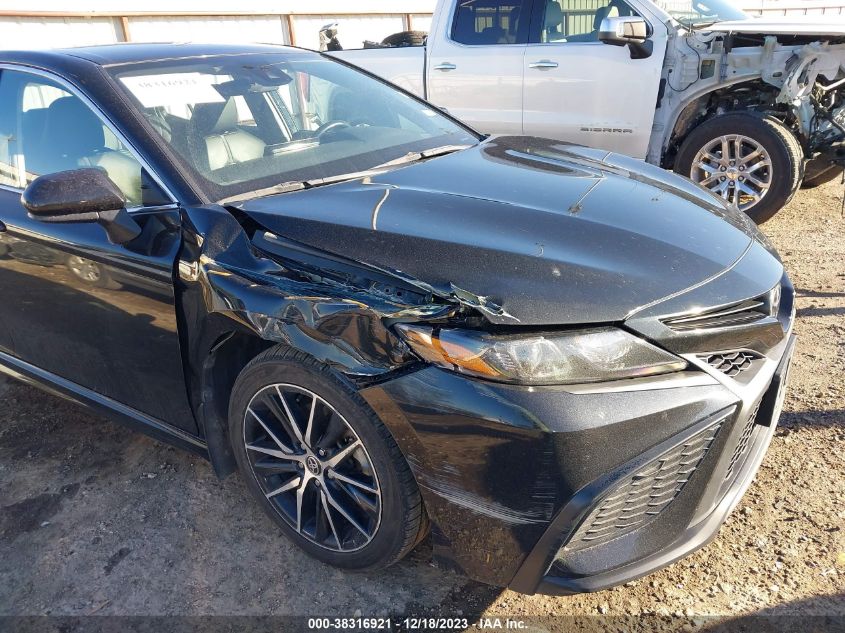 2021 TOYOTA CAMRY SE/SE NIGHT SHADE - 4T1G11AK0MU431031