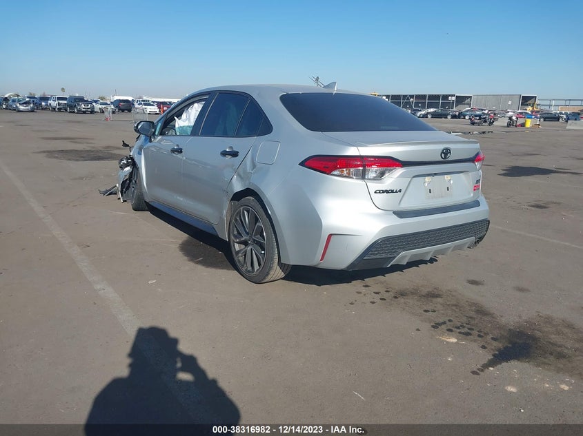VIN 5YFS4RCE5LP033174 2020 TOYOTA COROLLA SE