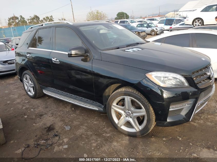 2014 MERCEDES-BENZ ML 550 4MATIC 4JGDA7DB1EA269866