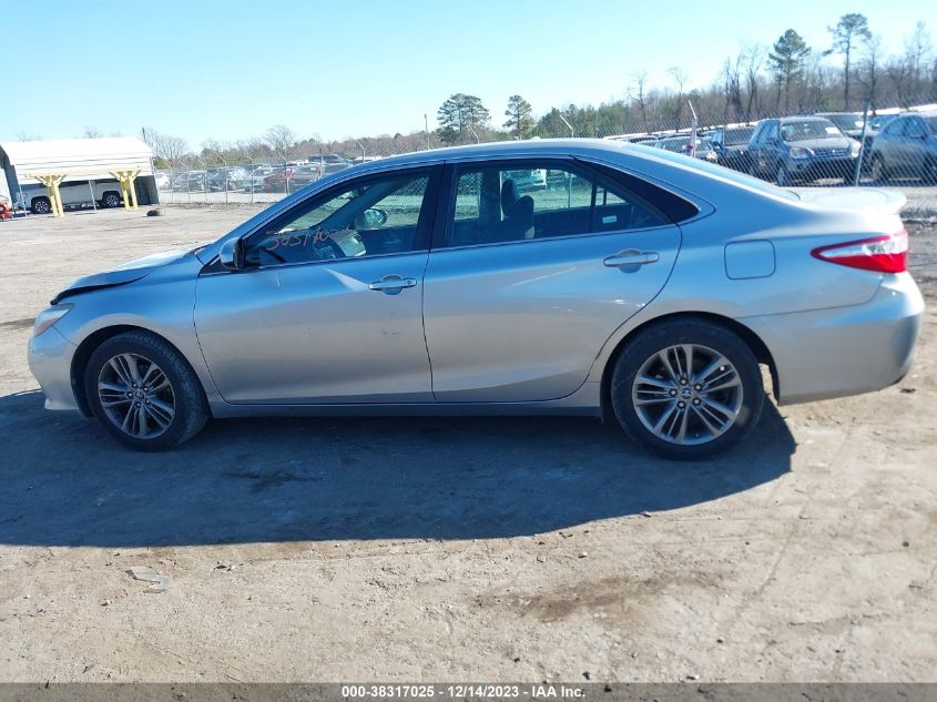 2015 TOYOTA CAMRY SE - 4T1BF1FK9FU044453