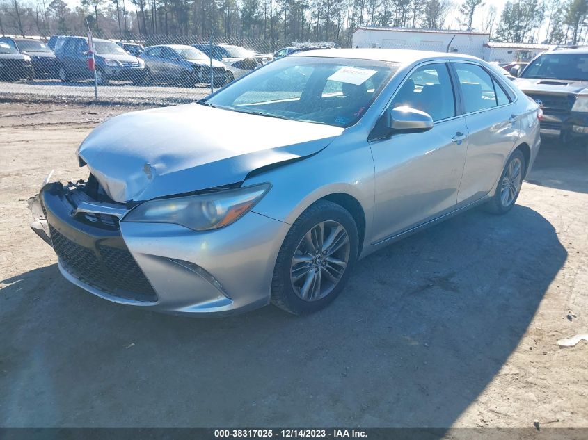 2015 TOYOTA CAMRY SE - 4T1BF1FK9FU044453