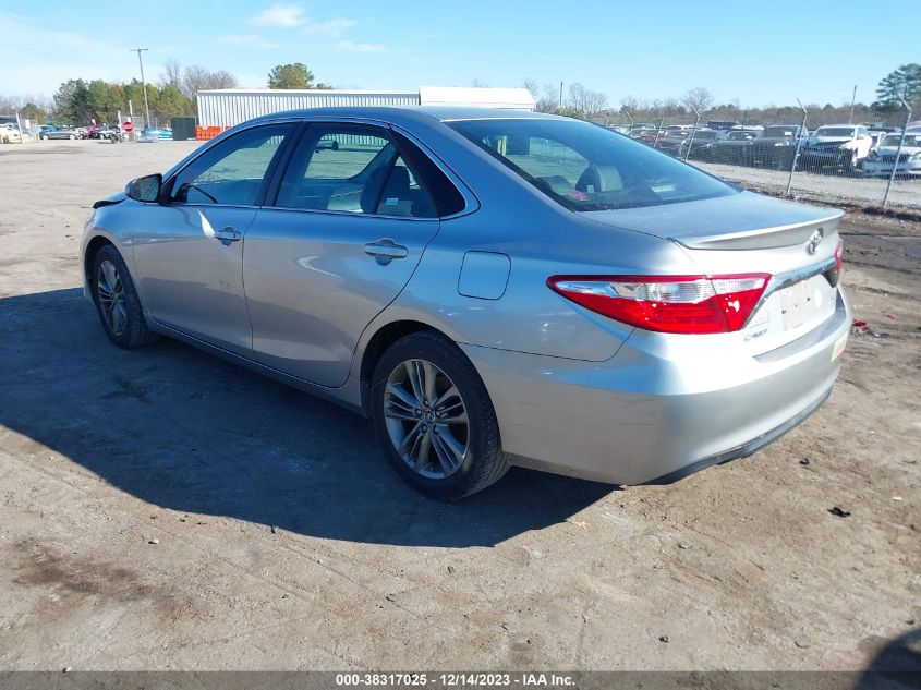 2015 TOYOTA CAMRY SE - 4T1BF1FK9FU044453