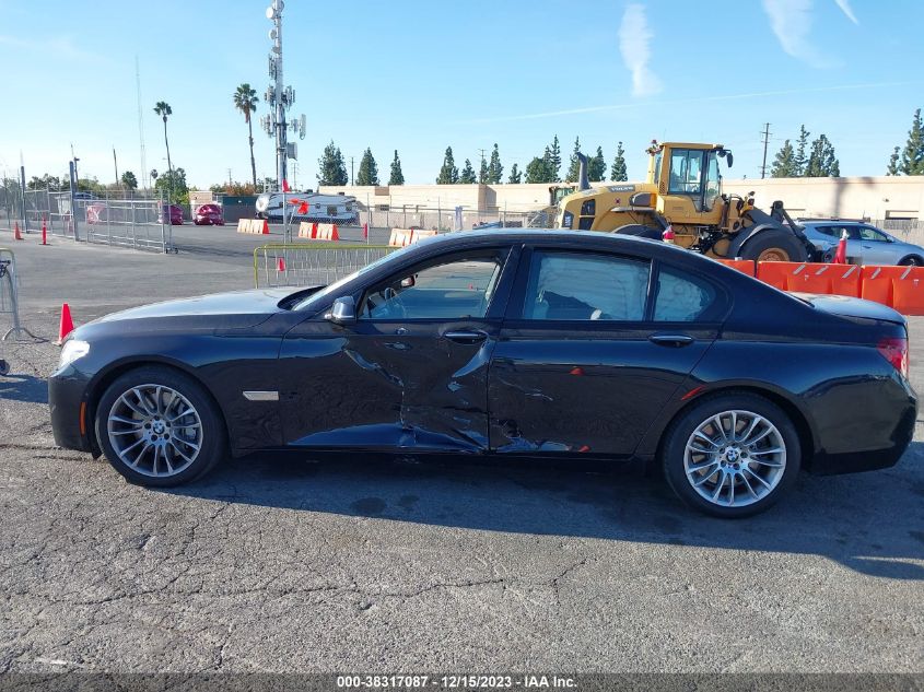 2015 BMW 750I WBAYA8C50FD825735