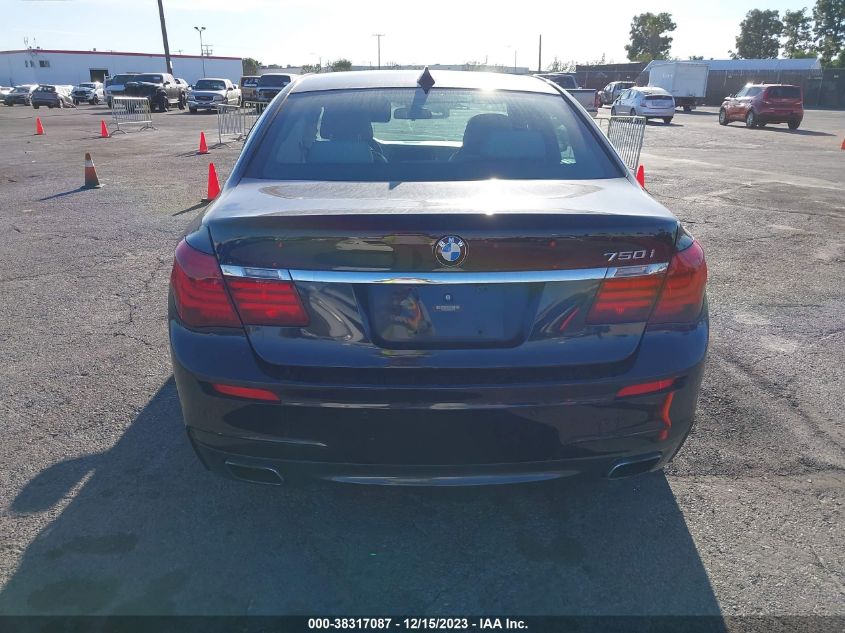 2015 BMW 750I WBAYA8C50FD825735