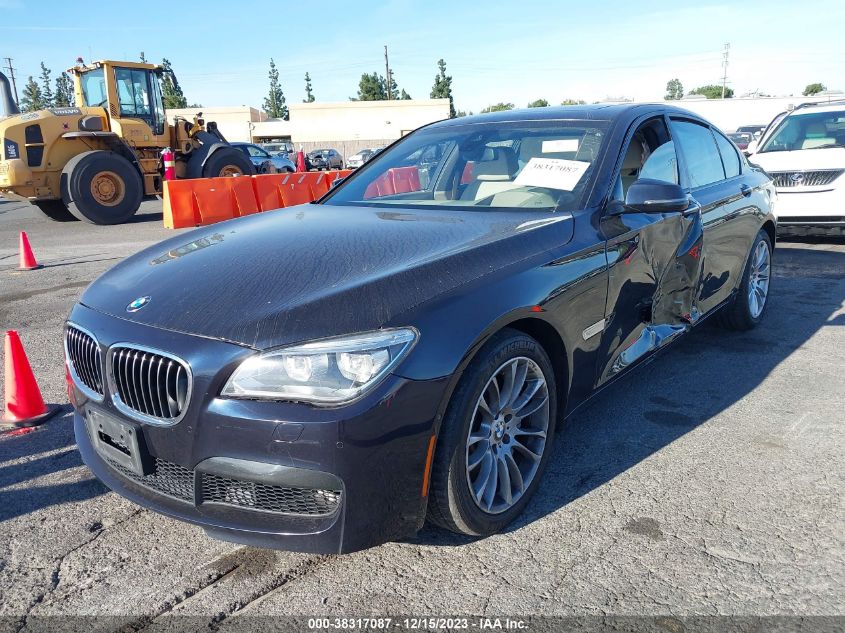 2015 BMW 750I WBAYA8C50FD825735