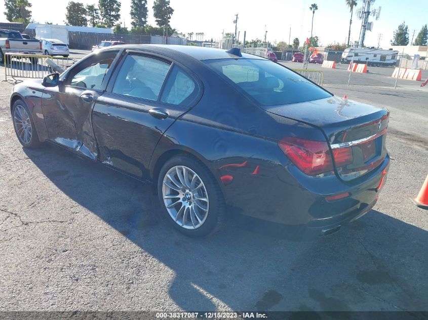 2015 BMW 750I WBAYA8C50FD825735