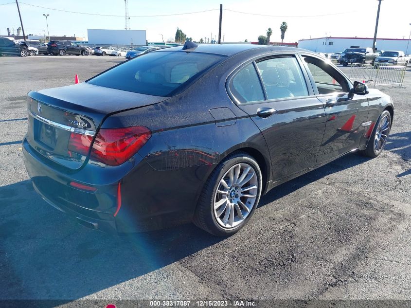 2015 BMW 750I WBAYA8C50FD825735