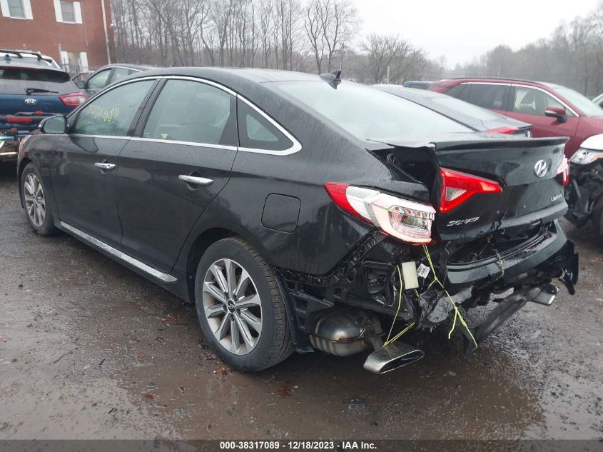 2016 HYUNDAI SONATA 2.4L LIMITED - 5NPE34AF3GH285944