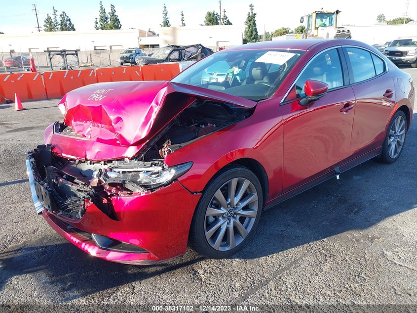 VIN 3MZBPADL2LM129371 2020 MAZDA MAZDA3 PREFERRED PACKAGE