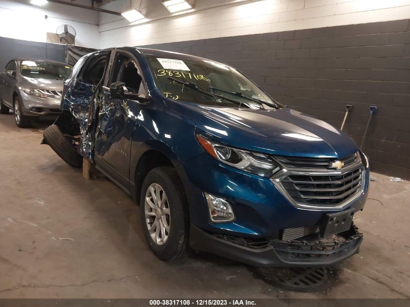 2021 CHEVROLET EQUINOX FWD LT - 3GNAXKEV6ML307012