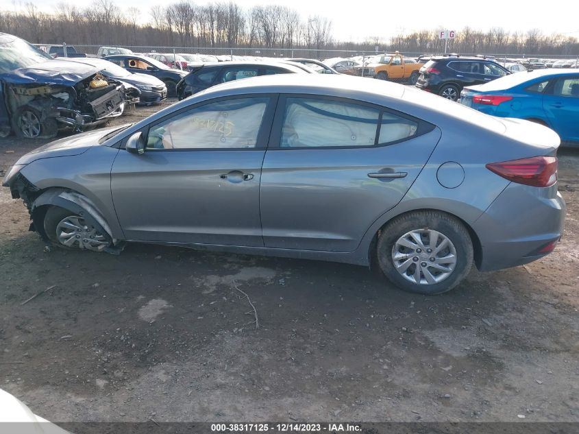 2019 HYUNDAI ELANTRA SE - KMHD74LF4KU833747