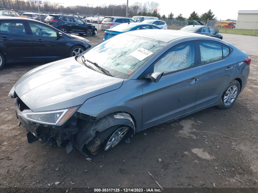 2019 HYUNDAI ELANTRA SE - KMHD74LF4KU833747