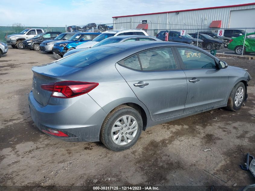 2019 HYUNDAI ELANTRA SE - KMHD74LF4KU833747