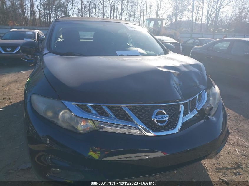 2014 NISSAN MURANO CROSSCABRIOLET BASE (CVT) JN8AZ1FY0EW301373