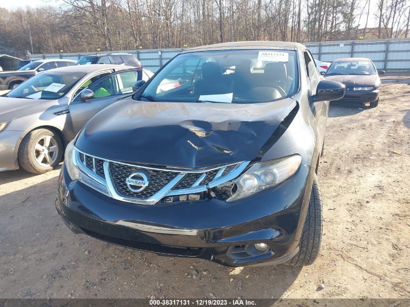 2014 NISSAN MURANO CROSSCABRIOLET BASE (CVT) JN8AZ1FY0EW301373