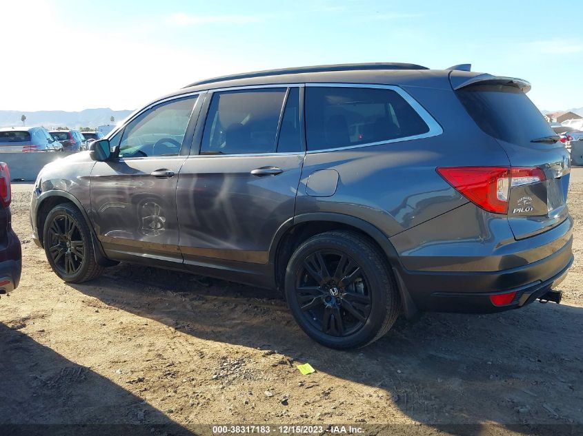 2021 HONDA PILOT 2WD SPECIAL EDITION - 5FNYF5H22MB005440