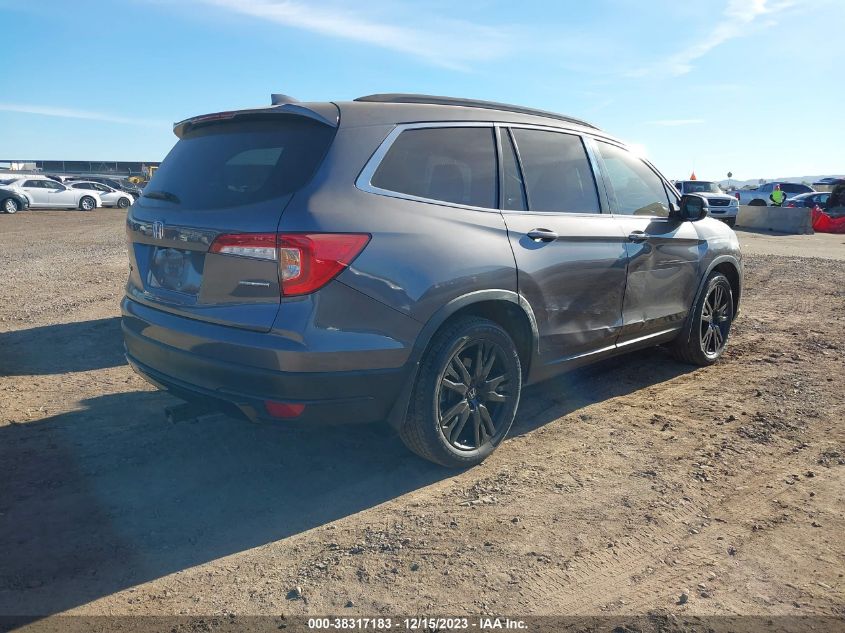 2021 HONDA PILOT 2WD SPECIAL EDITION - 5FNYF5H22MB005440