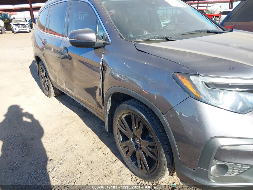 2021 HONDA PILOT 2WD SPECIAL EDITION - 5FNYF5H22MB005440
