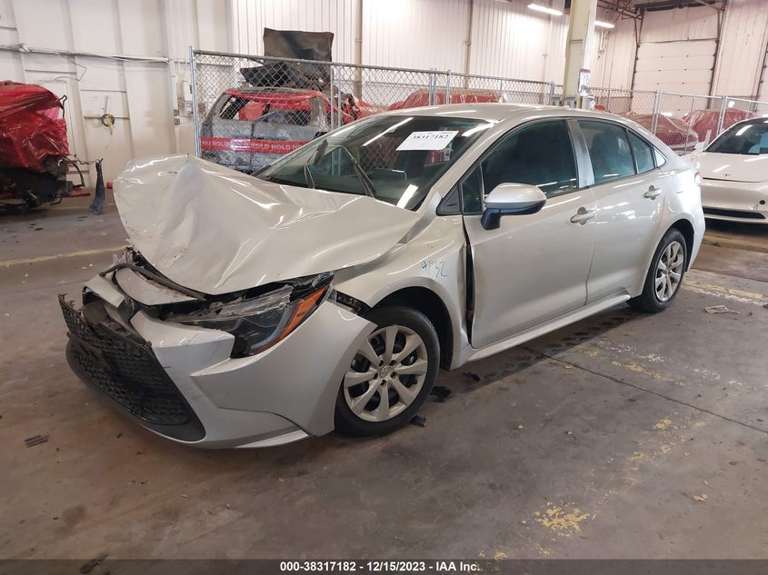 VIN 5YFEPRAE5LP141849 2020 TOYOTA COROLLA LE
