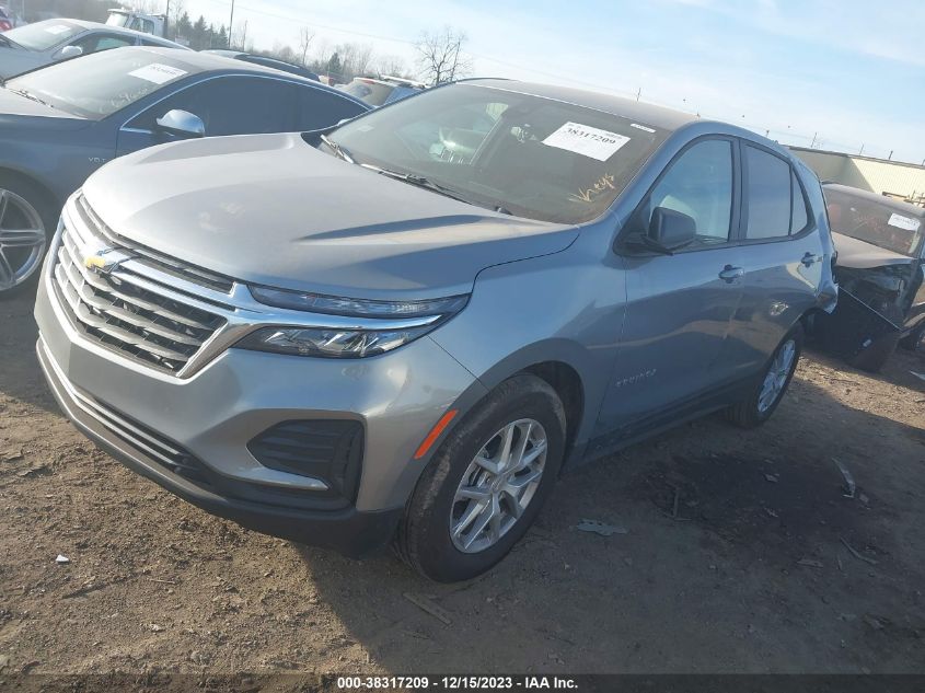 2024 CHEVROLET EQUINOX FWD LS - 3GNAXHEG0RL156146