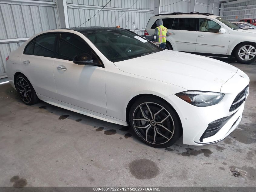W1KAF4HB4NR057715 MERCEDES-BENZ C 300 4MATIC SEDAN 2022