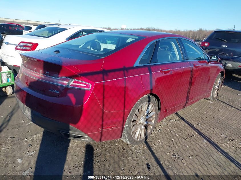 3LN6L2J94DR805432 | 2013 LINCOLN MKZ