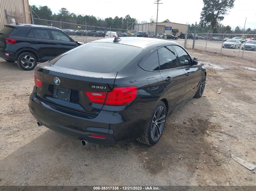 2015 BMW 335I GRAN TURISMO XDRIVE WBA3X9C51FD869001