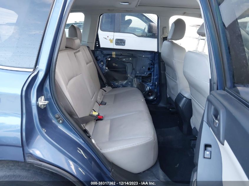2014 SUBARU FORESTER 2.5I LIMITED - JF2SJAHC4EH465563