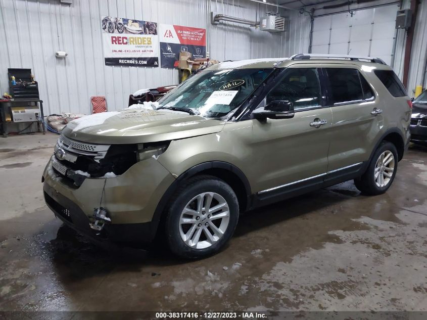 2013 FORD EXPLORER XLT - 1FM5K8D81DGC21663
