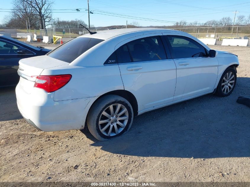 2014 CHRYSLER 200 TOURING - 1C3CCBBB1EN192252